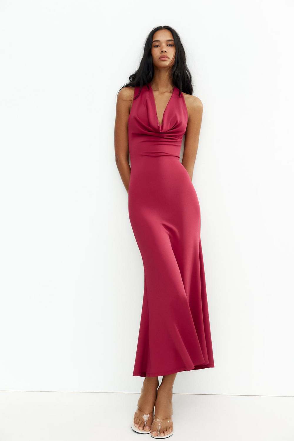 Sevgi | Drapiertes Midikleid