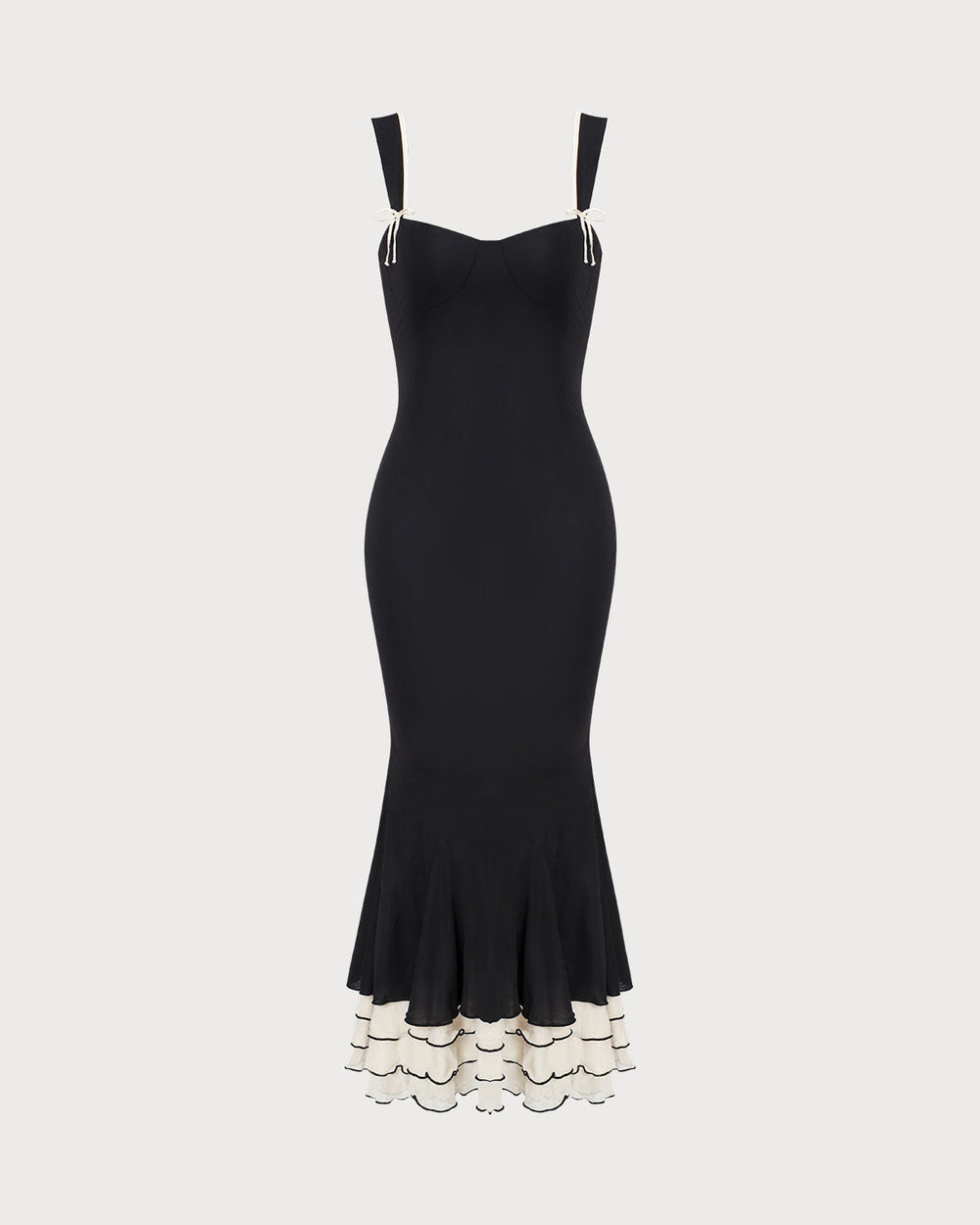 Vonne | Maxi-Kleid mit Bodycon-Passform und Sweetheart-Ausschnitt