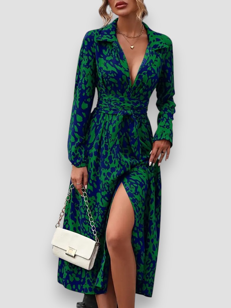 Francesca | Kleid mit V-Ausschnitt