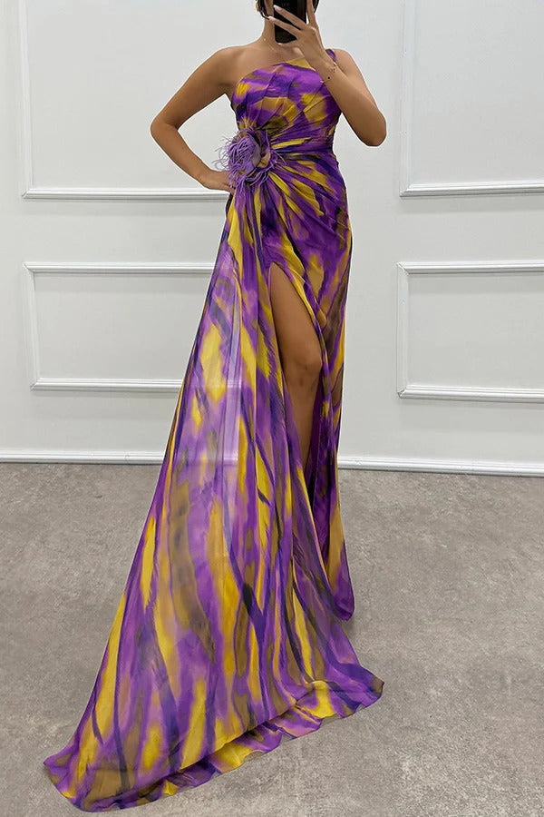 Naomi | Lebendiges Maxikleid