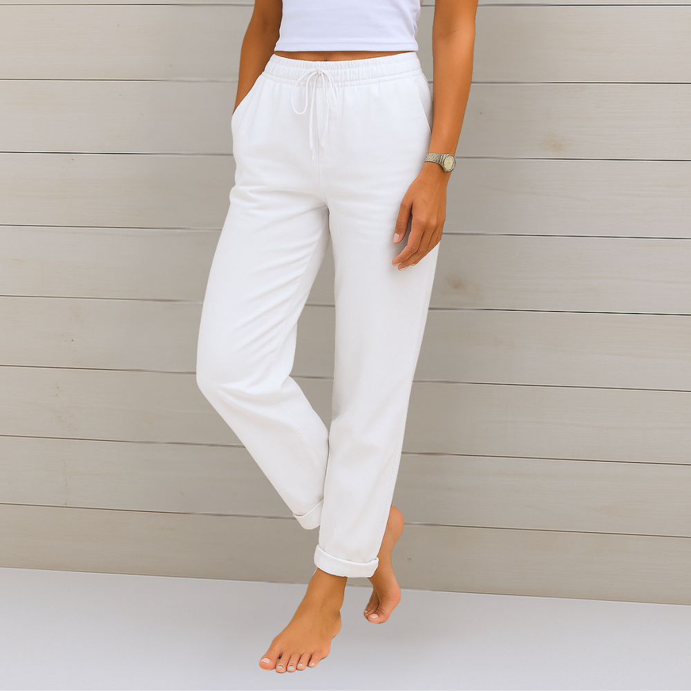 Payton | Bequeme Leinenhose