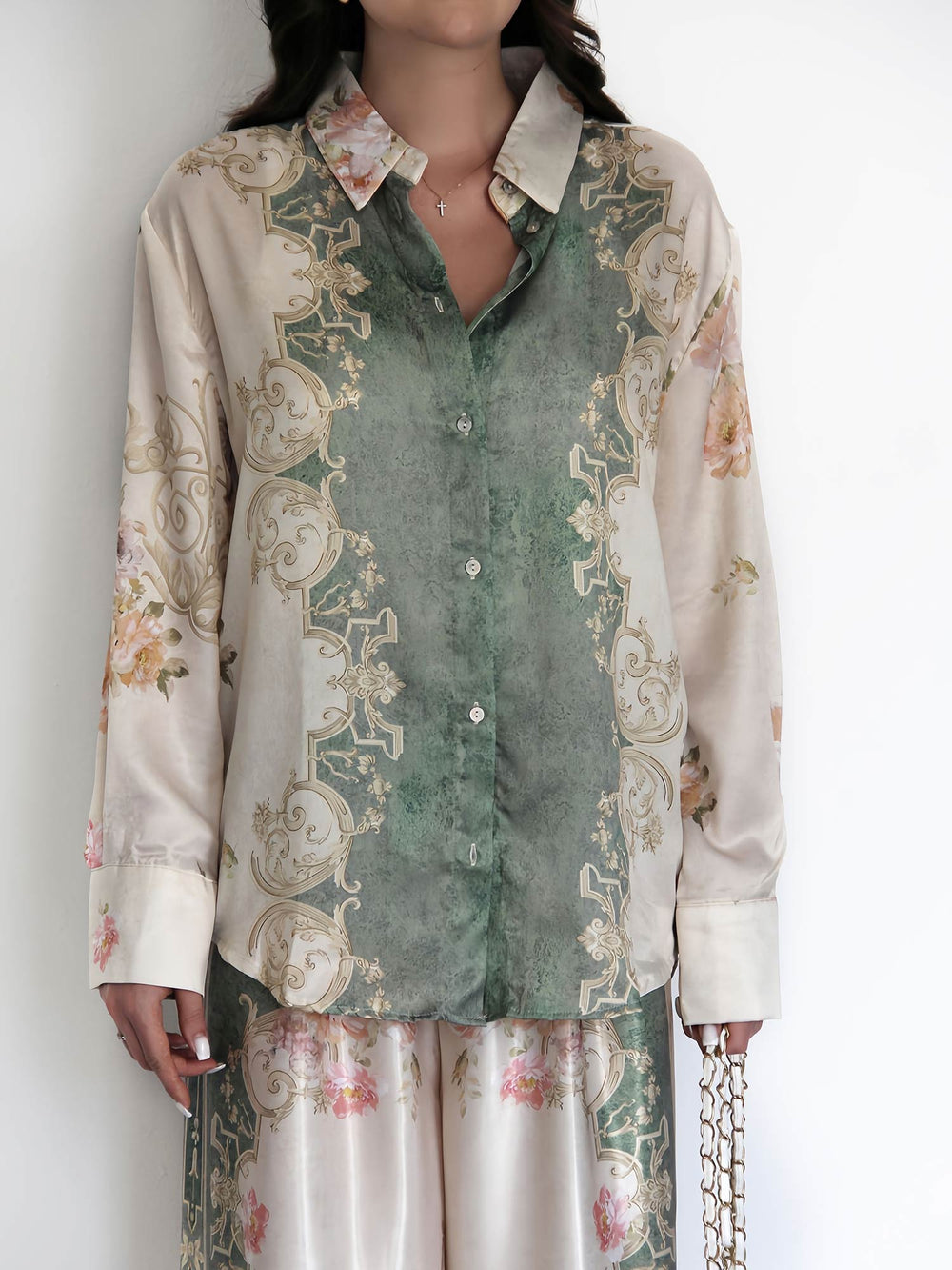 Elvara | Barock Satin Set
