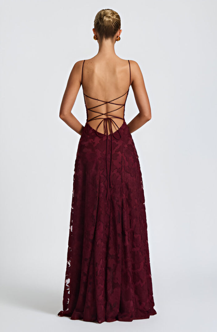 Francisa | Maxikleid mit Spitzenkorsett