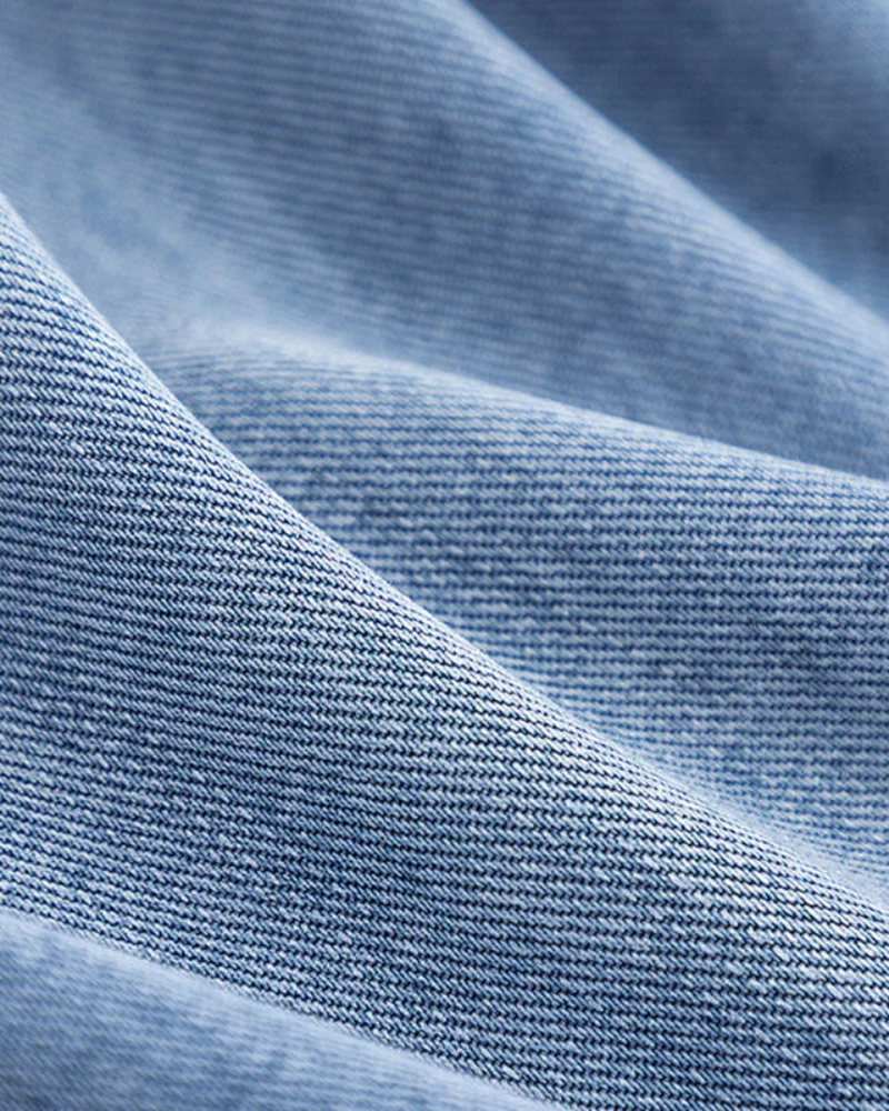 Concetta | Denim- und semmelledermantel