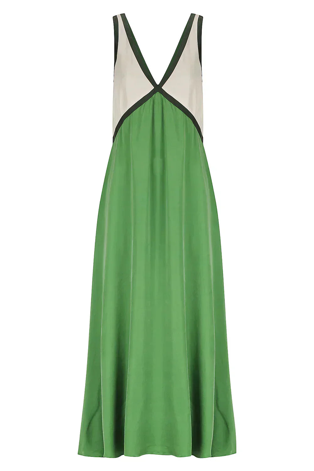 Jacky | Leichtes Maxikleid mit V-Ausschnitt