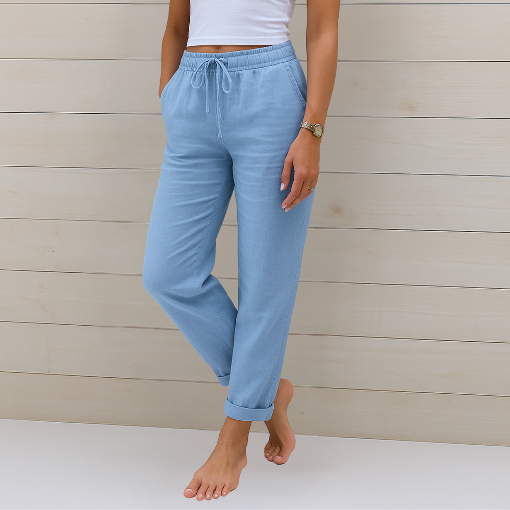 Payton | Bequeme Leinenhose