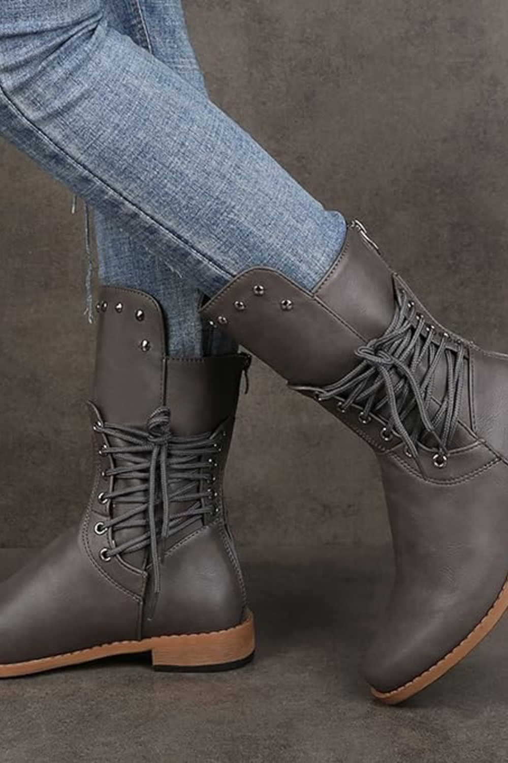 Shanaia | Damen-Stiefeletten mit Schnürung