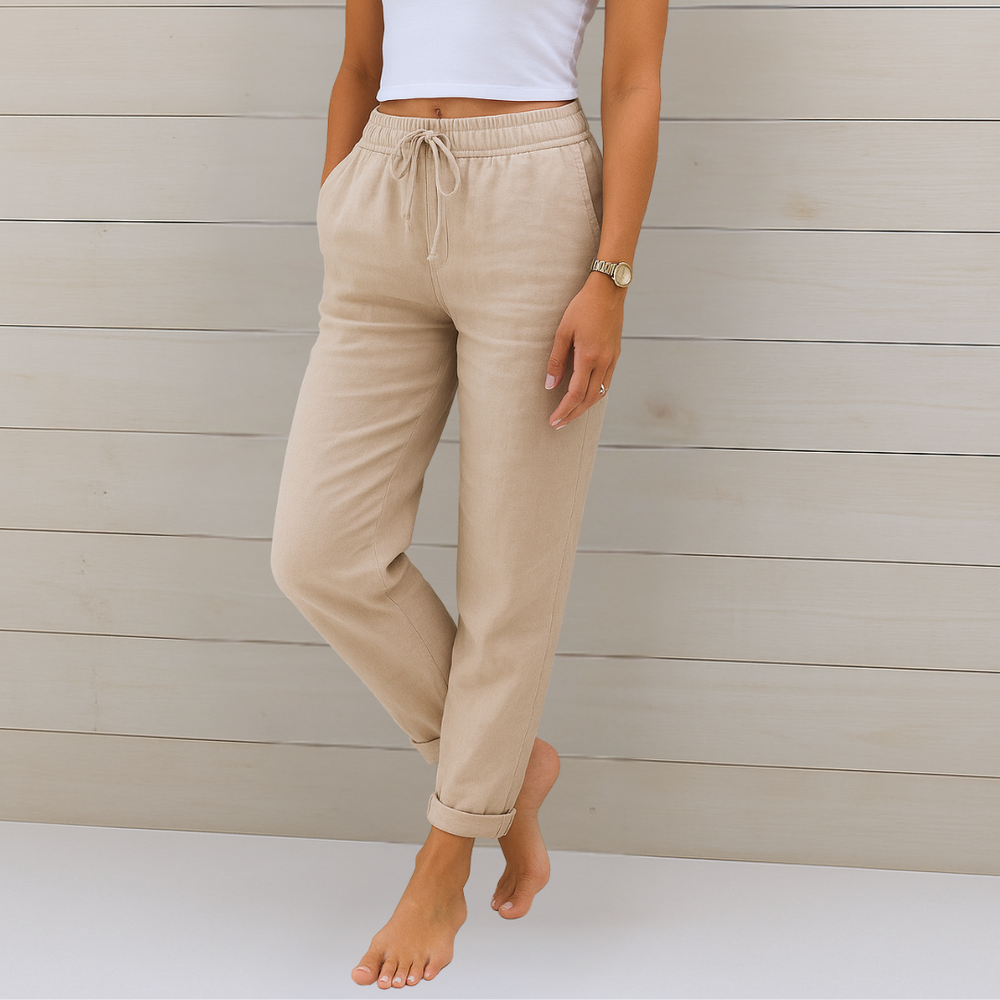 Payton | Bequeme Leinenhose