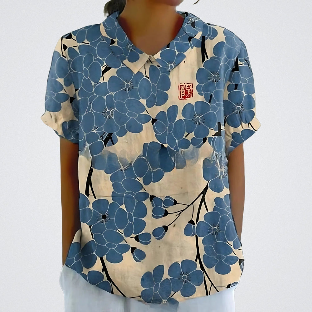 Sierra | Elegante Blusen mit Blumenmuster