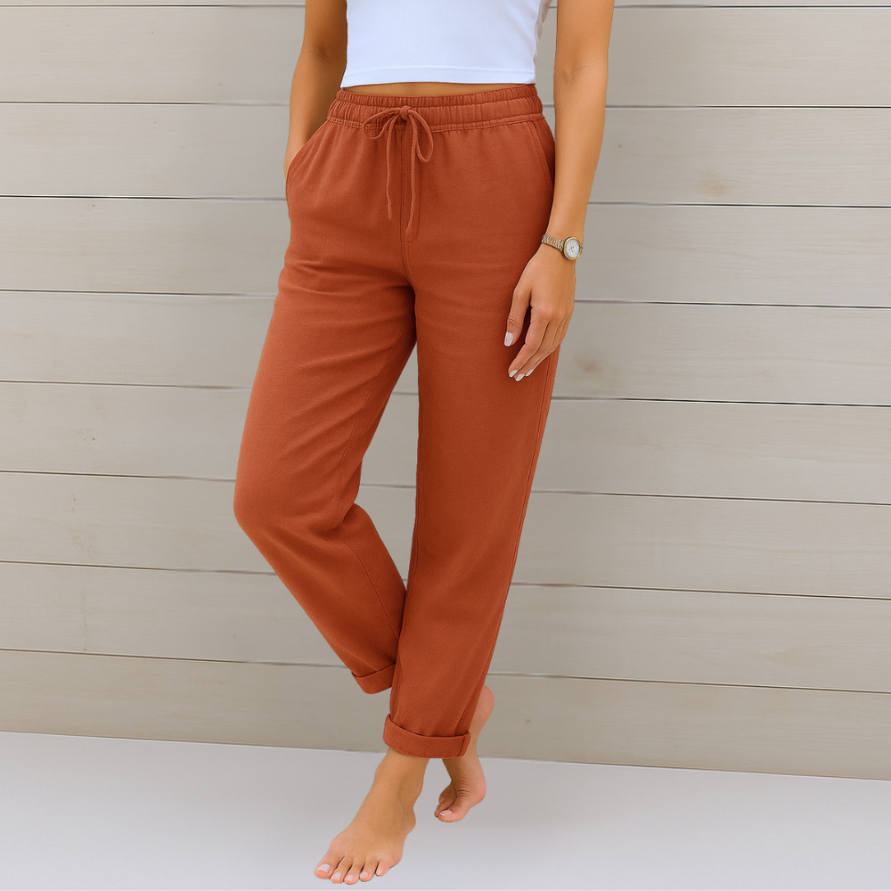 Payton | Bequeme Leinenhose