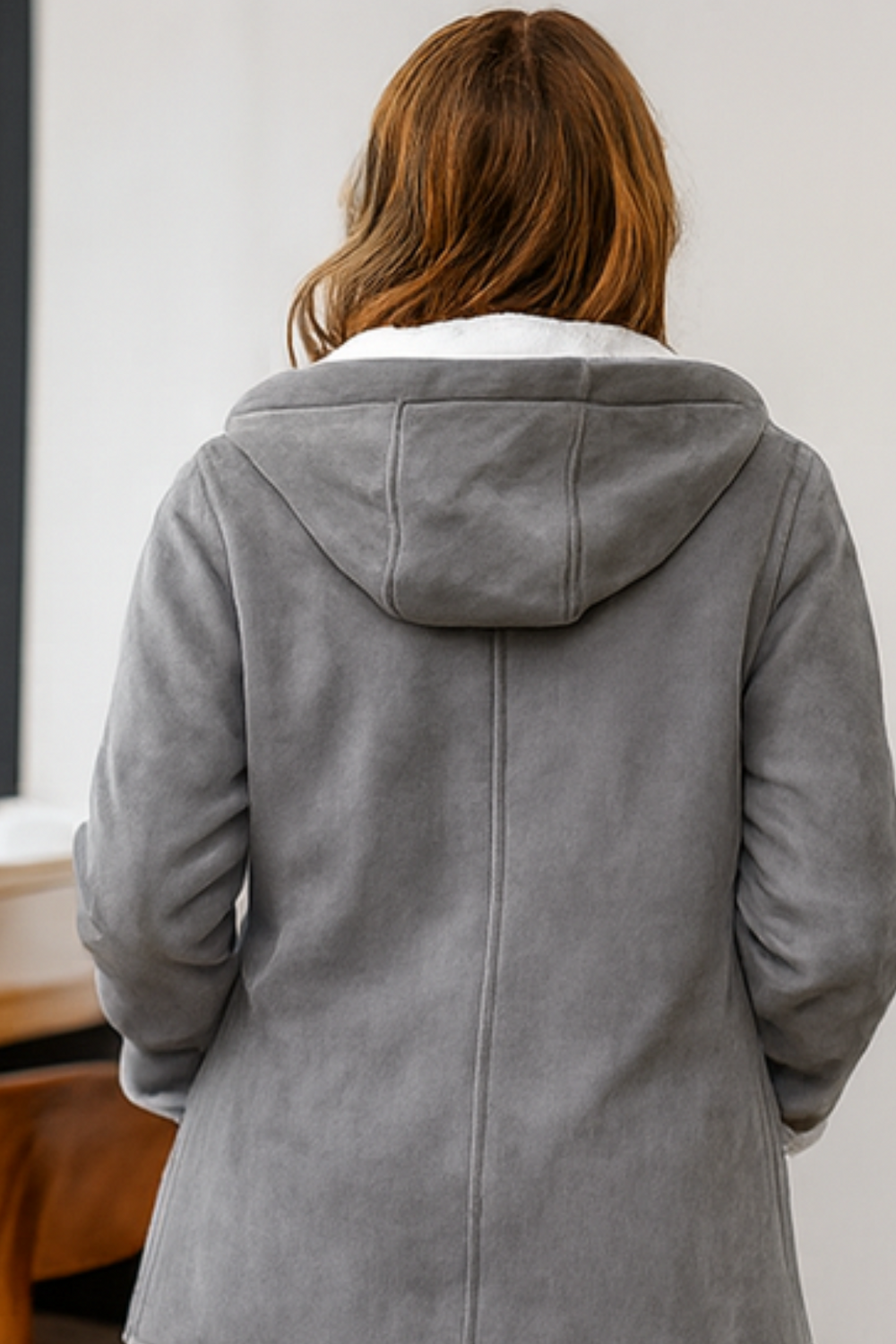 Serena Klassische Fleecejacke | Grau