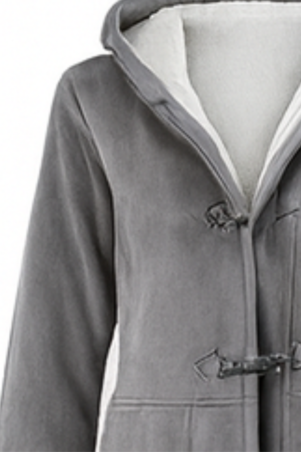 Serena Klassische Fleecejacke | Grau