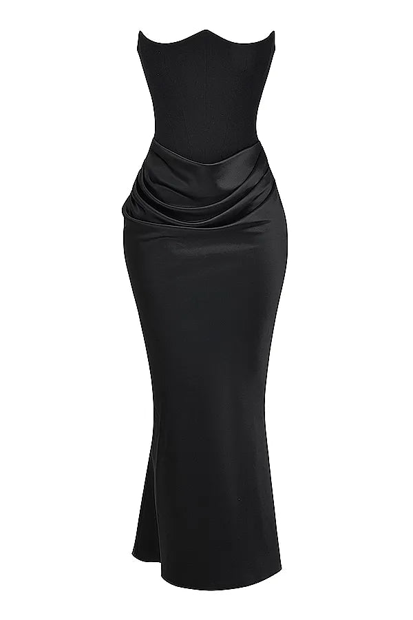 Elena | LUXURIÖSES MAXIKLEID
