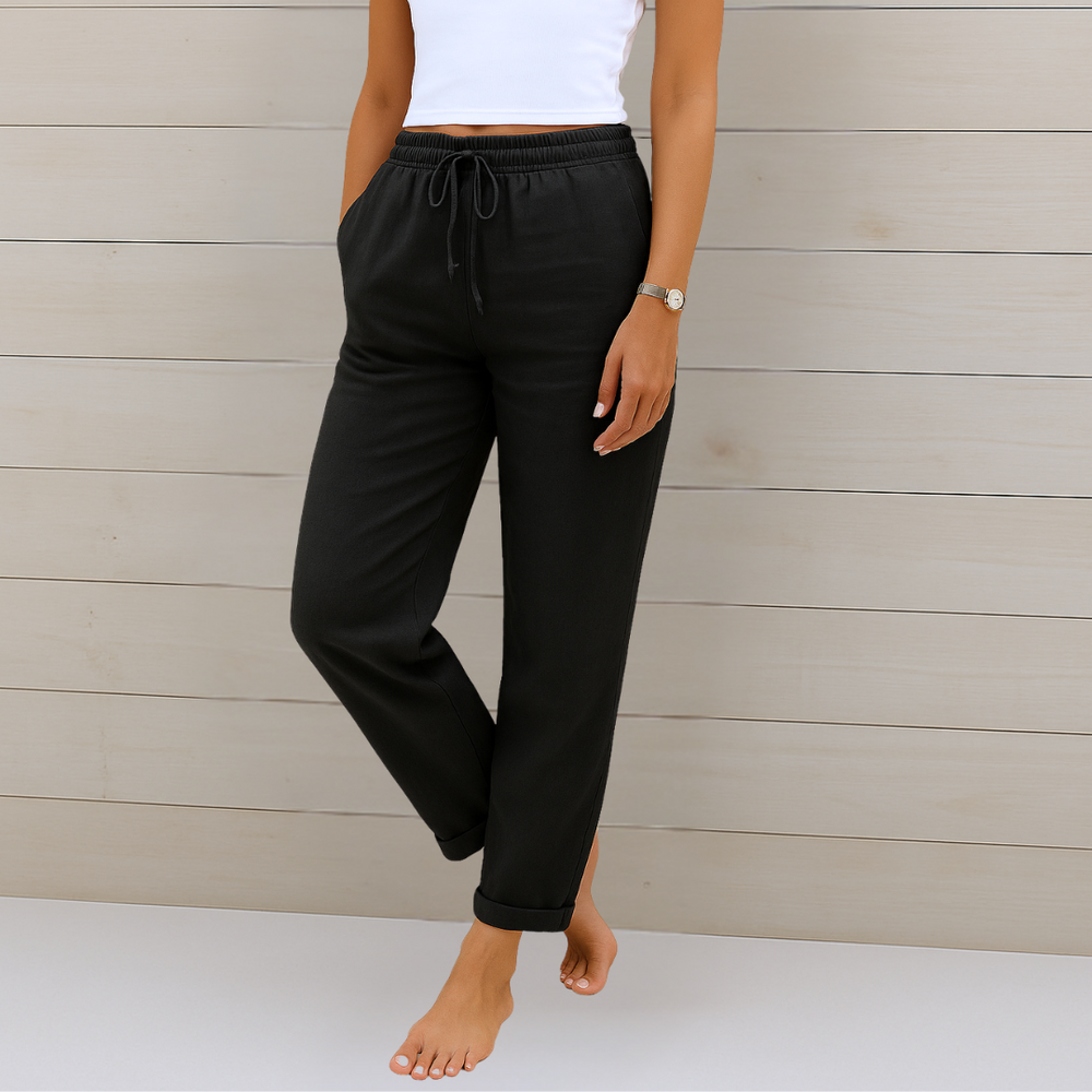 Payton | Bequeme Leinenhose