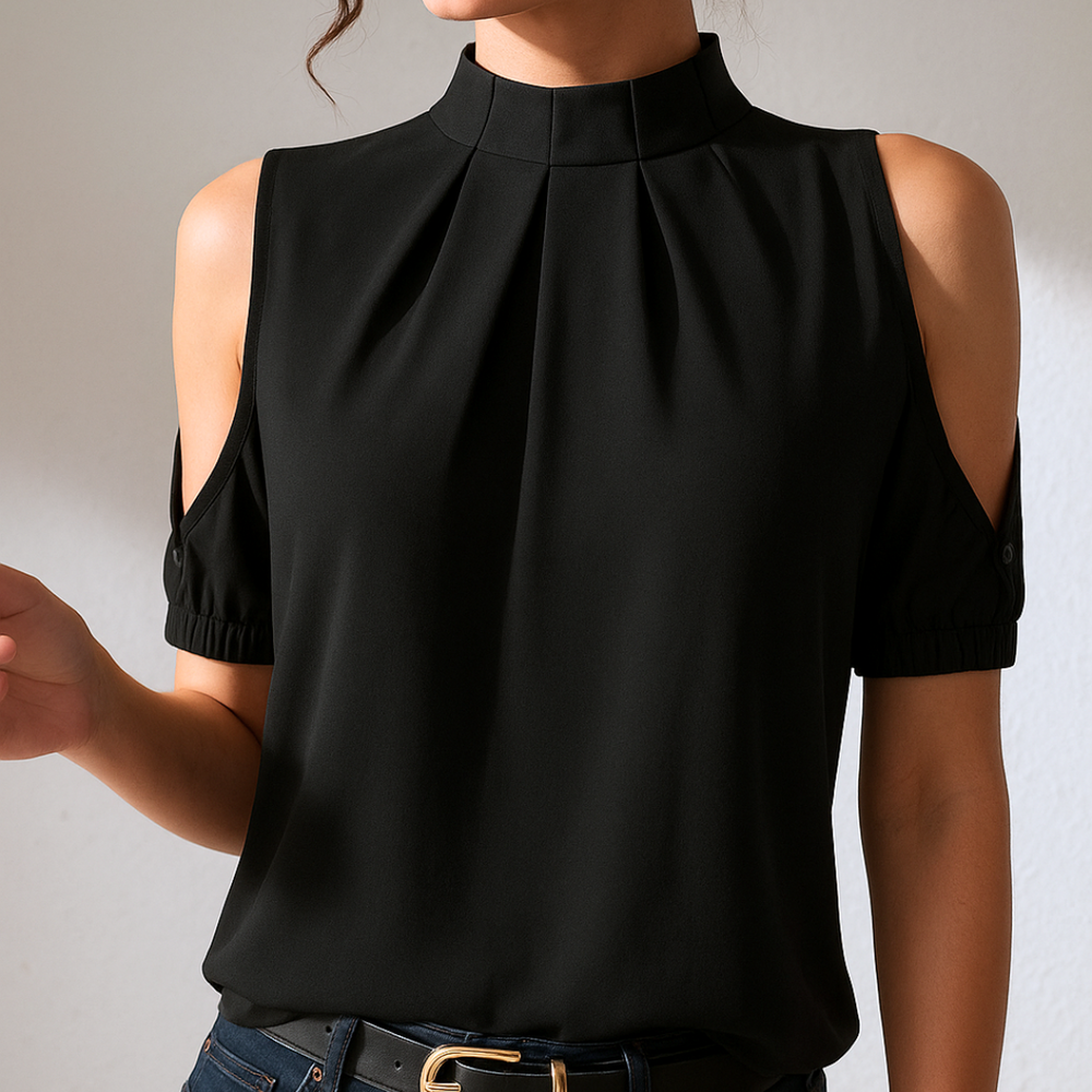 Tasha | Bluse mit fließenden Ärmeln
