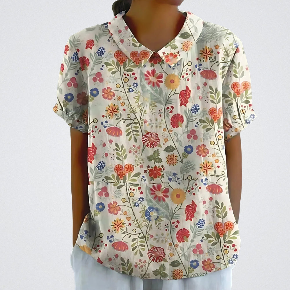 Sierra | Elegante Blusen mit Blumenmuster