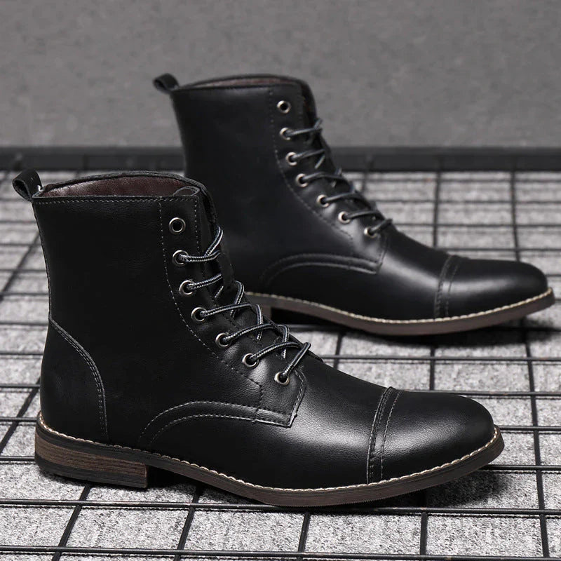 Mateo | Klassische Lederstiefeletten