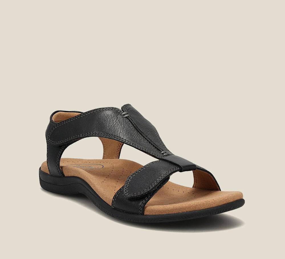 Nora | Komfortable Arch Leder Sandalen