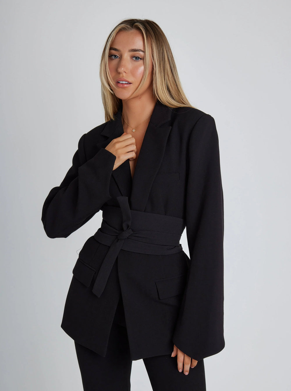 Elena | Blazer mit Gürtel