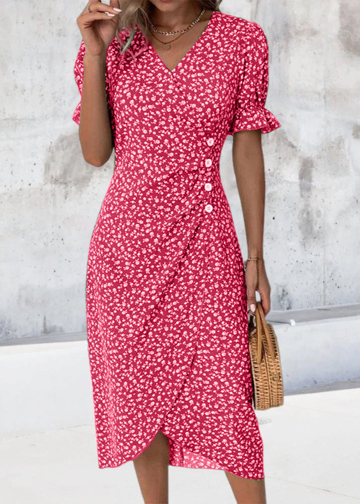 Sophie | Elegantes und bequemes Blumenkleid