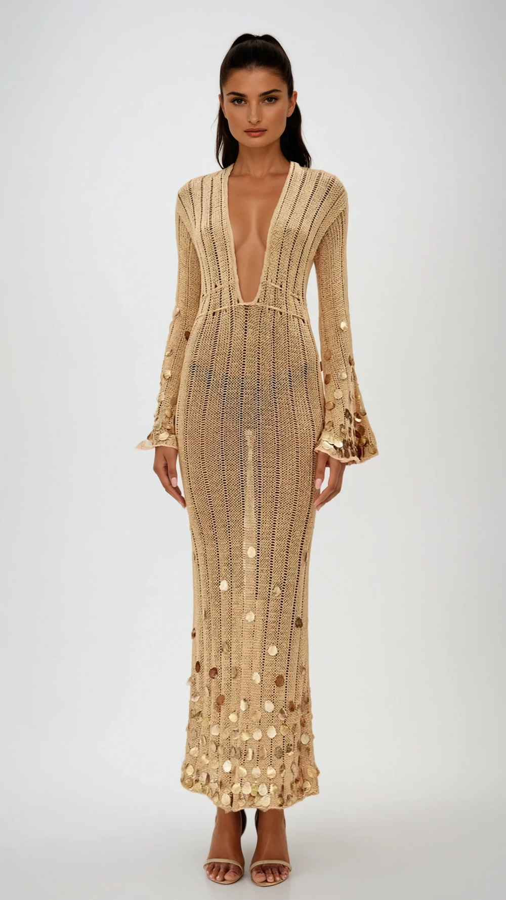 Lunessa | Fließendes Maxikleid