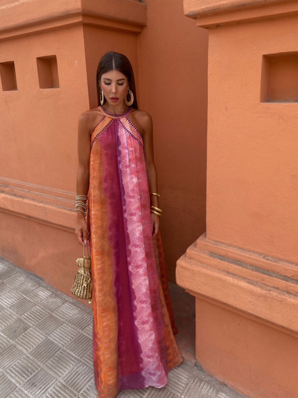 Luciana | Sommerkleid mit Farbverlauf