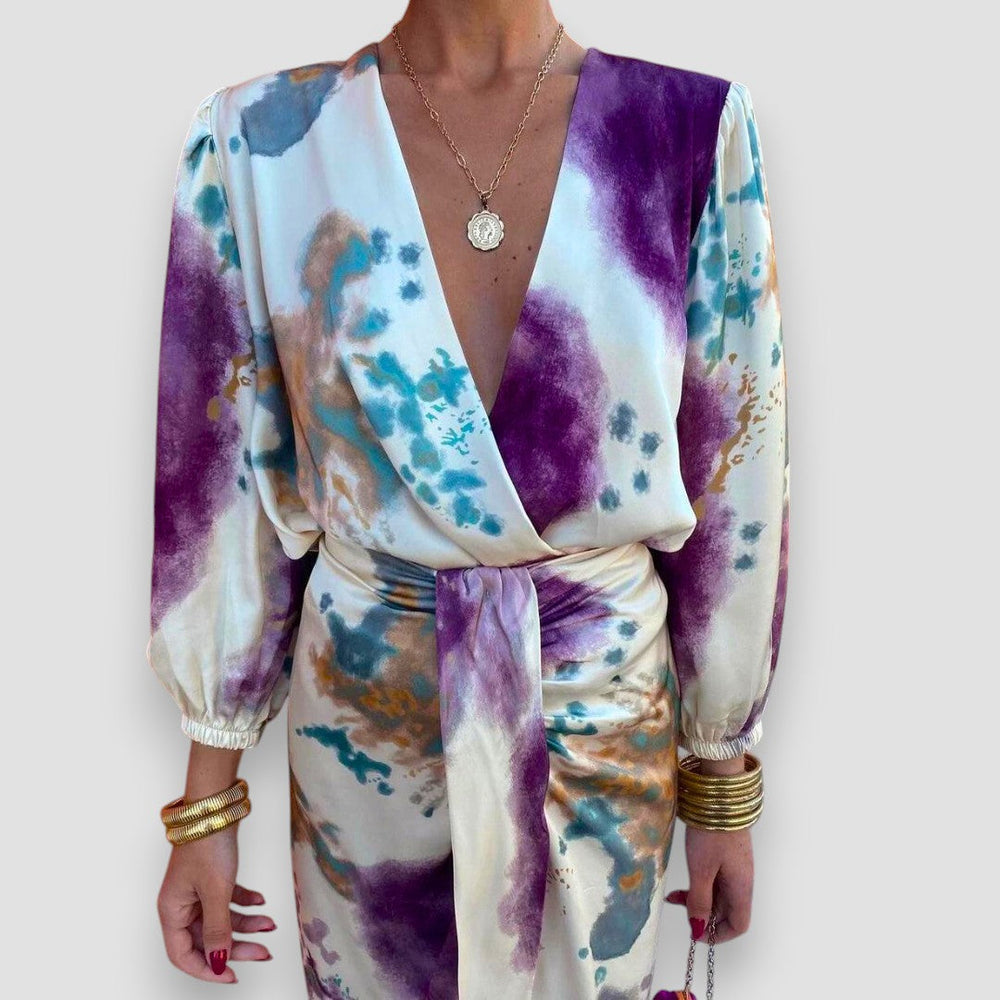 Josephine | Raffiniertes V-Front Kleid