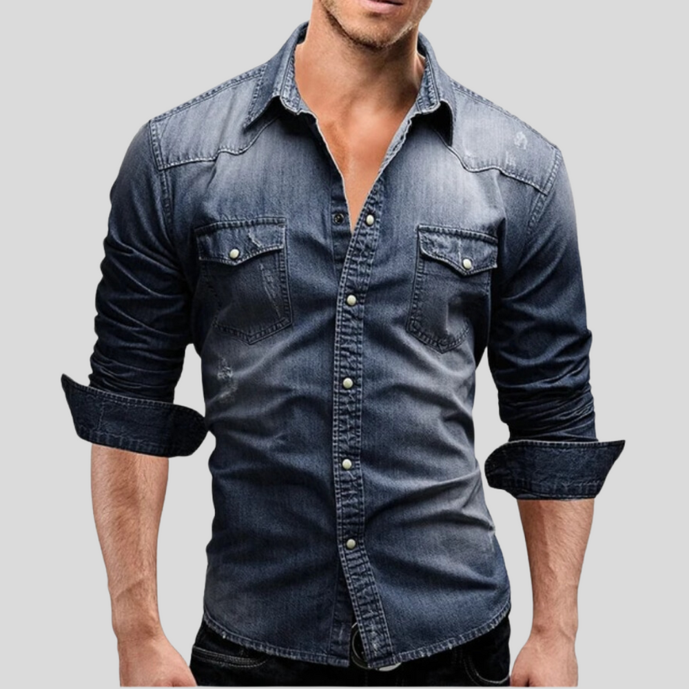 Sami | Urbanes Denim-Hemd