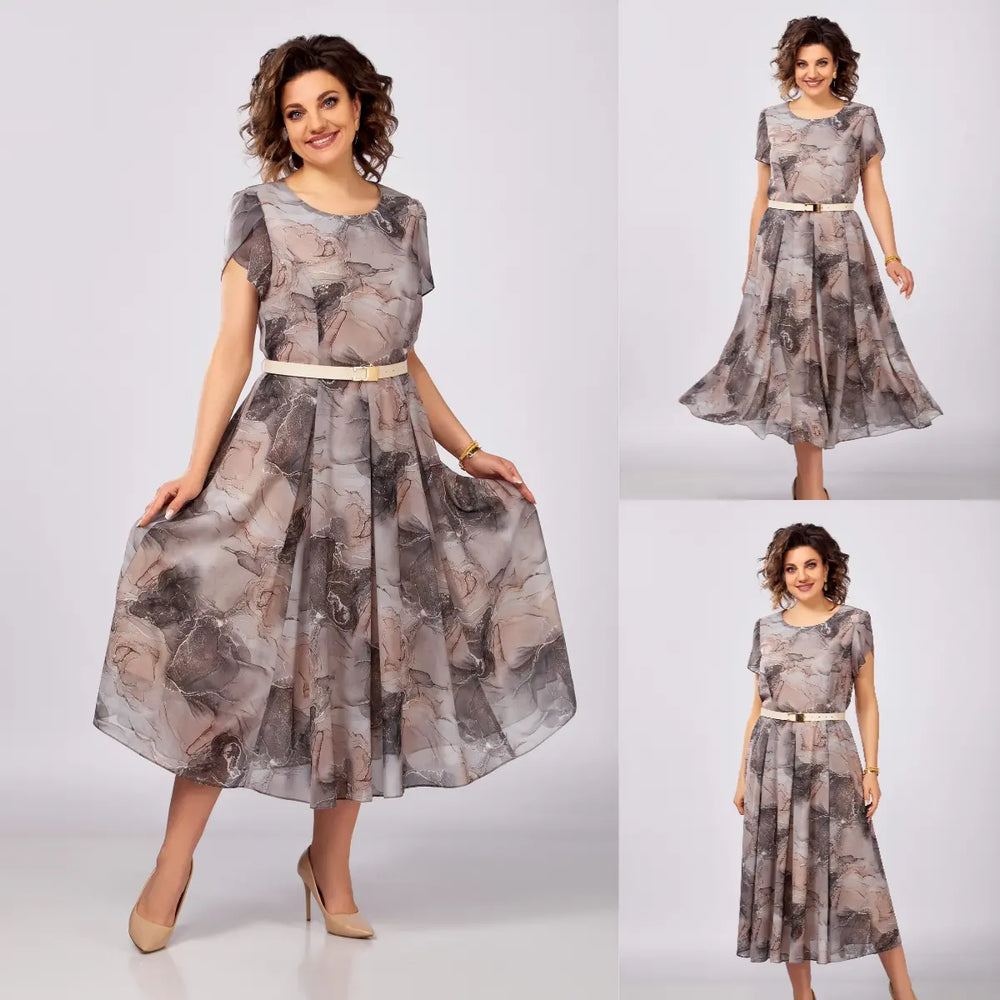 Indah | Klassisches Charm Kleid