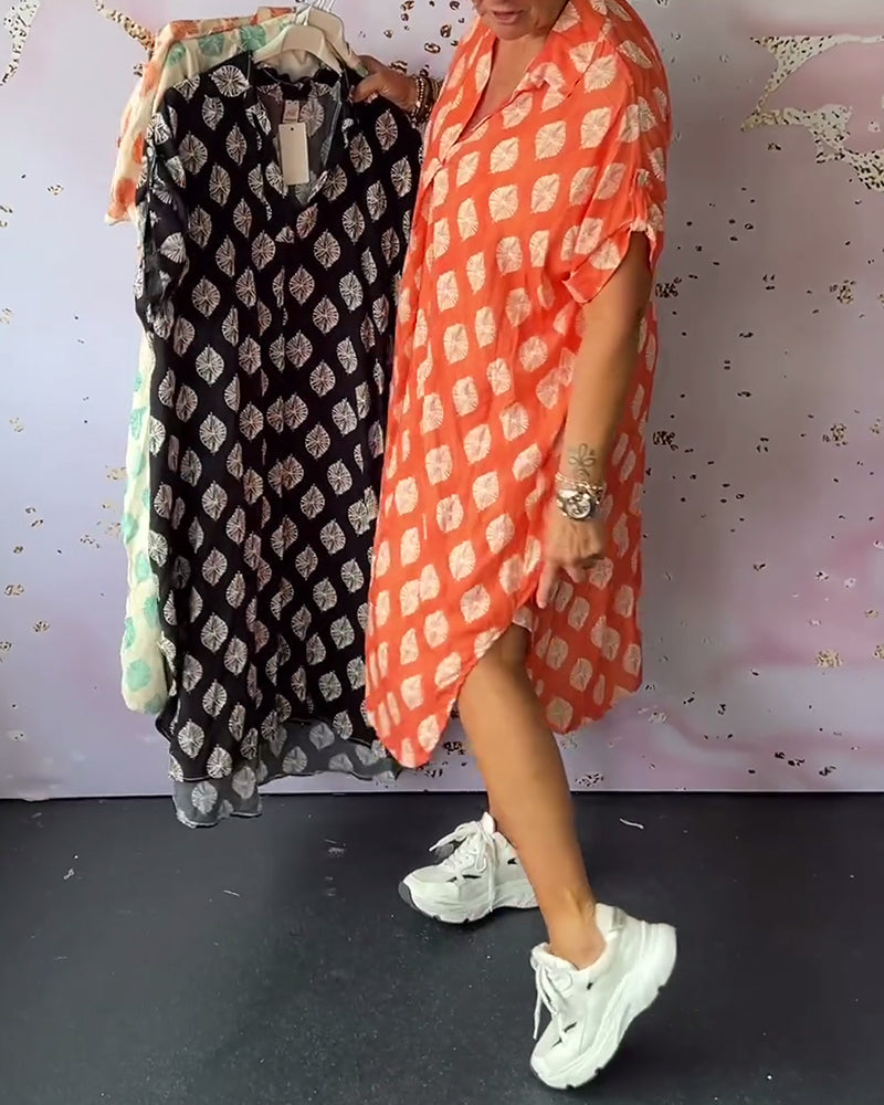 VanDeZaar | Stilvolles Kleid mit V-Ausschnitt