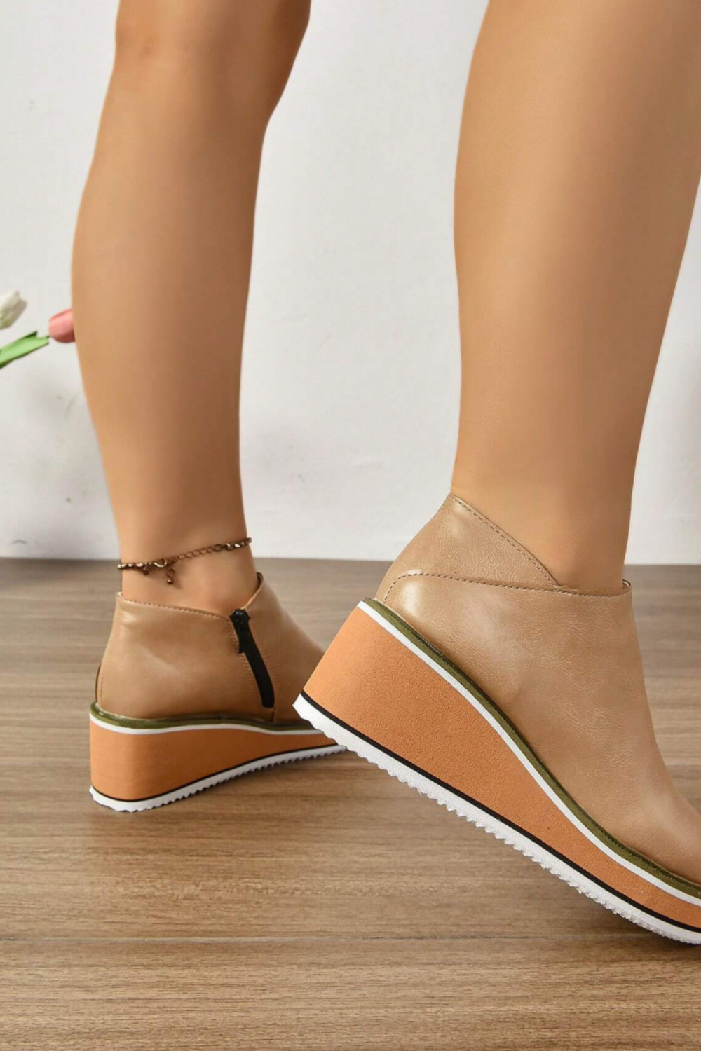 Trinity Stiefel | Beige