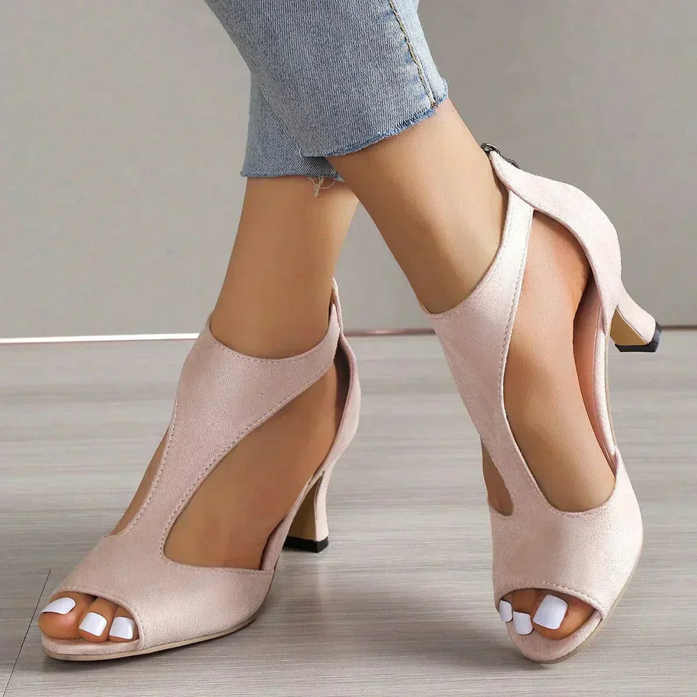 Ivy | Offene Sandalen mit Absatz