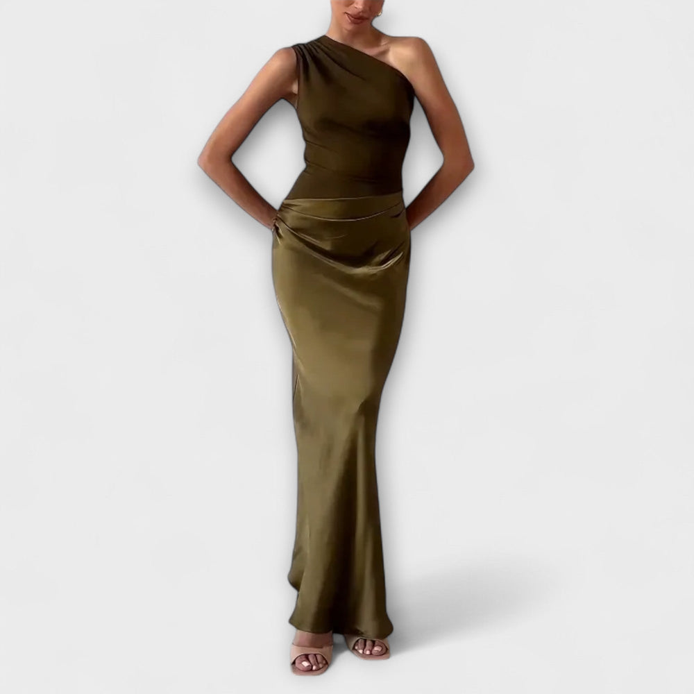 Aleah | Anmutiges Faltenkleid