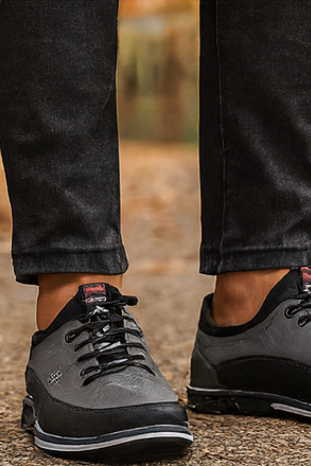 Bertholdt Eleganter Herrenschuh für Alltag & Komfort | Grau
