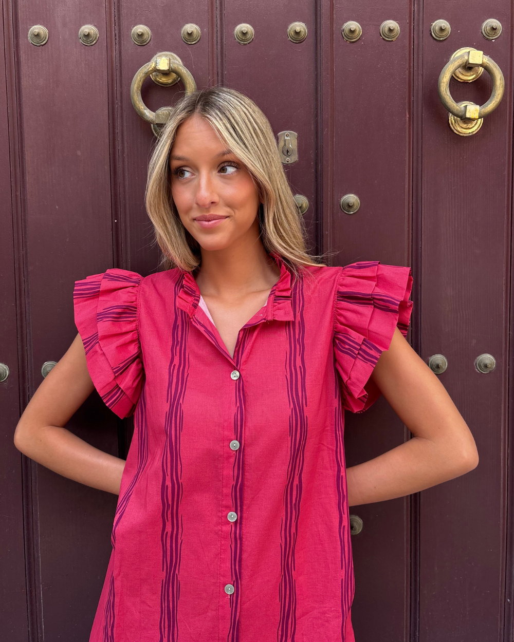 Malea | Zeitloses Rosé-Kleid