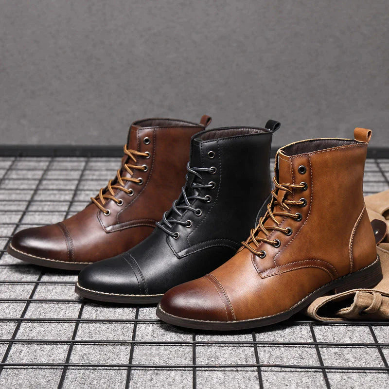 Mateo | Klassische Lederstiefeletten