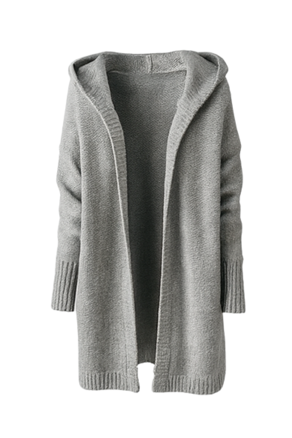 Darienne Komfortabler Cardigan | Grau