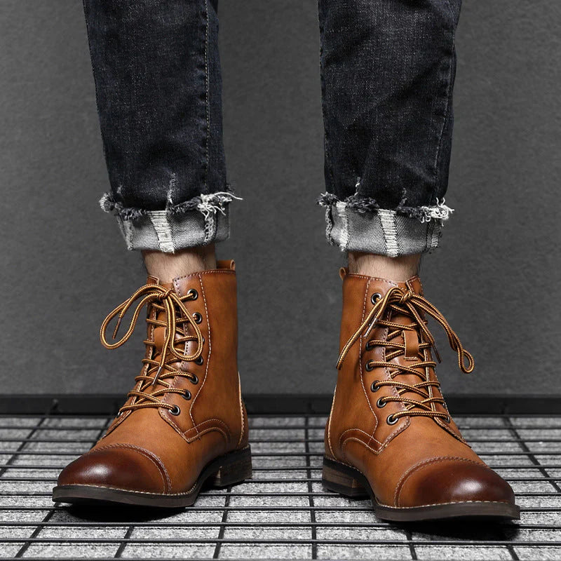 Mateo | Klassische Lederstiefeletten