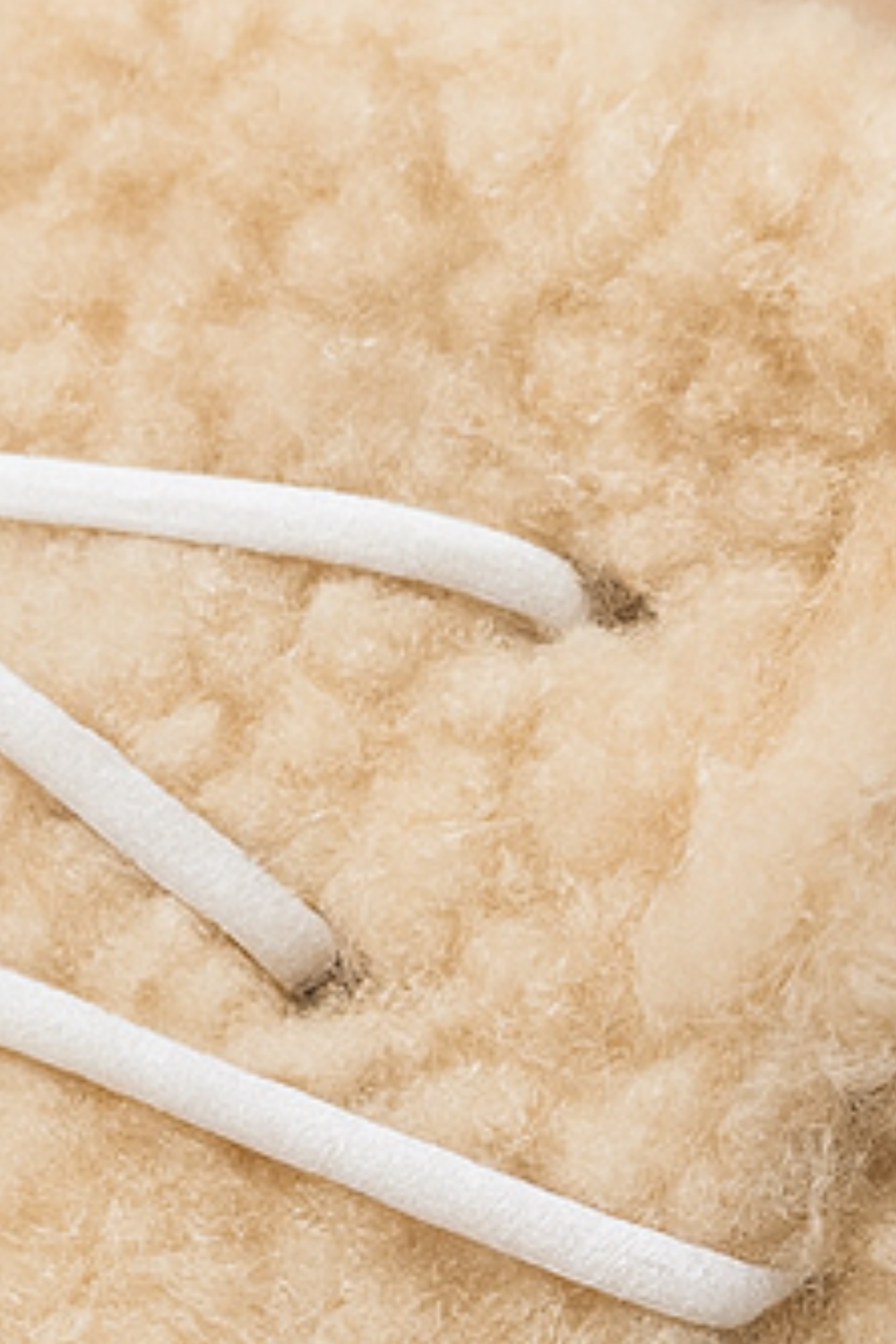 Winnie Warme Teddy Slippers | Beige