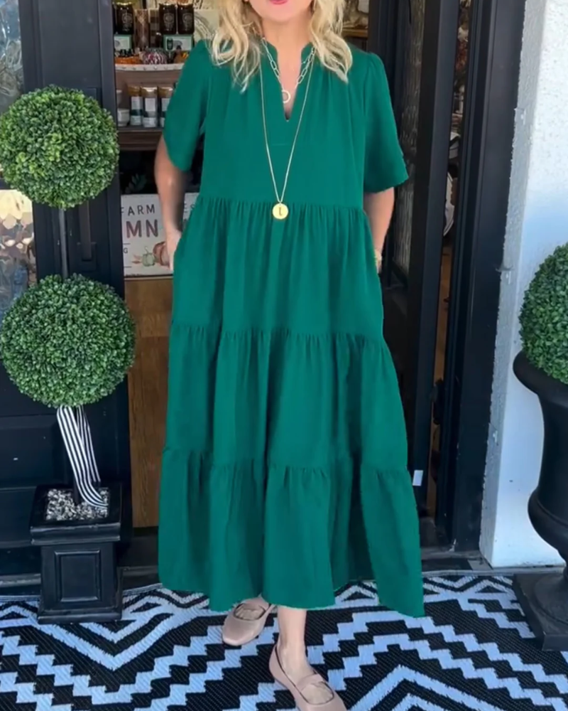 Rachel | Zeitloses Maxikleid