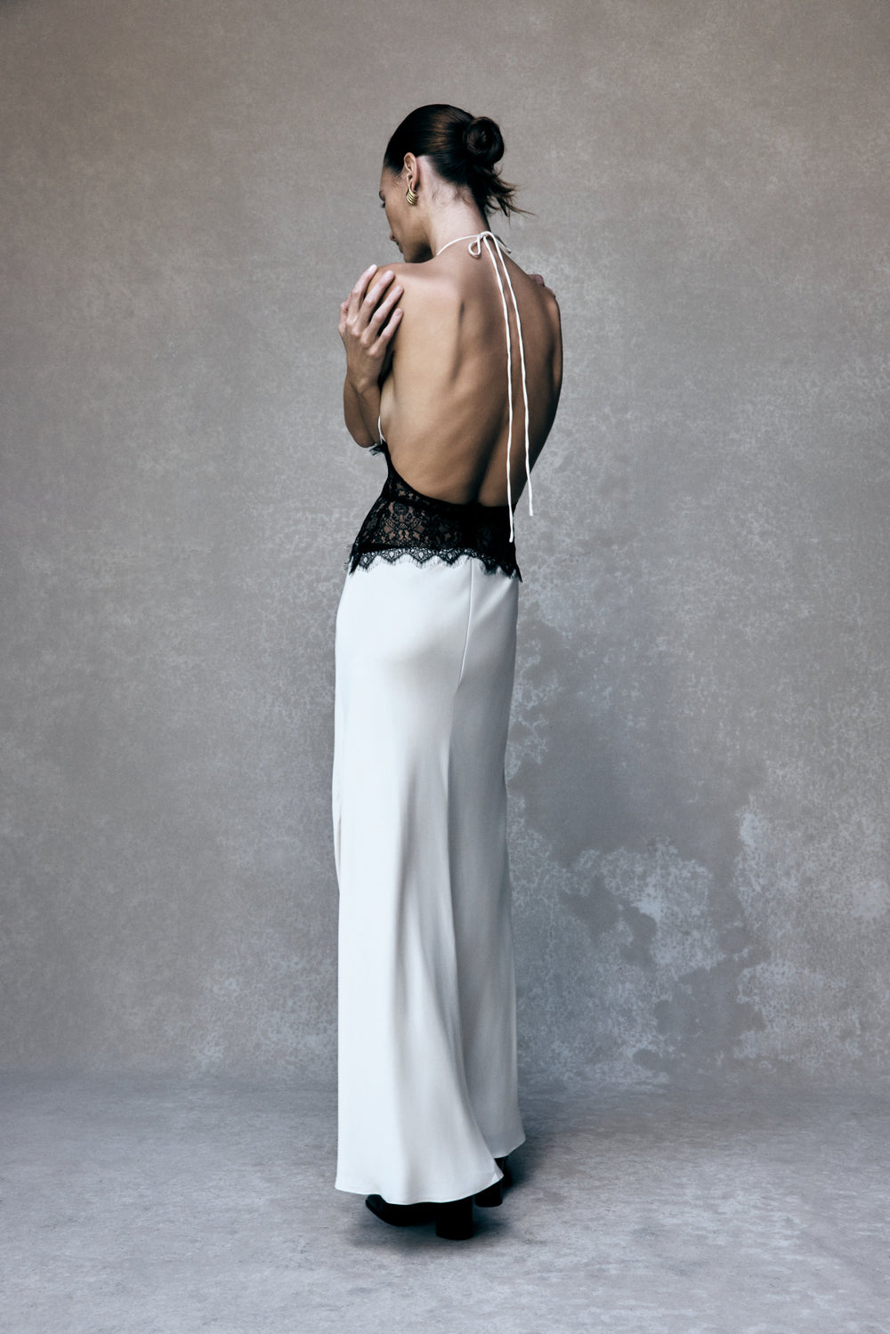 Tavira | Maxikleid mit seidigem Glanz