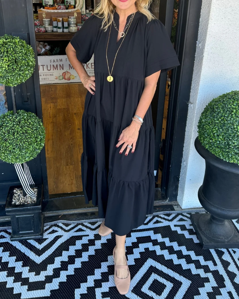 Rachel | Zeitloses Maxikleid