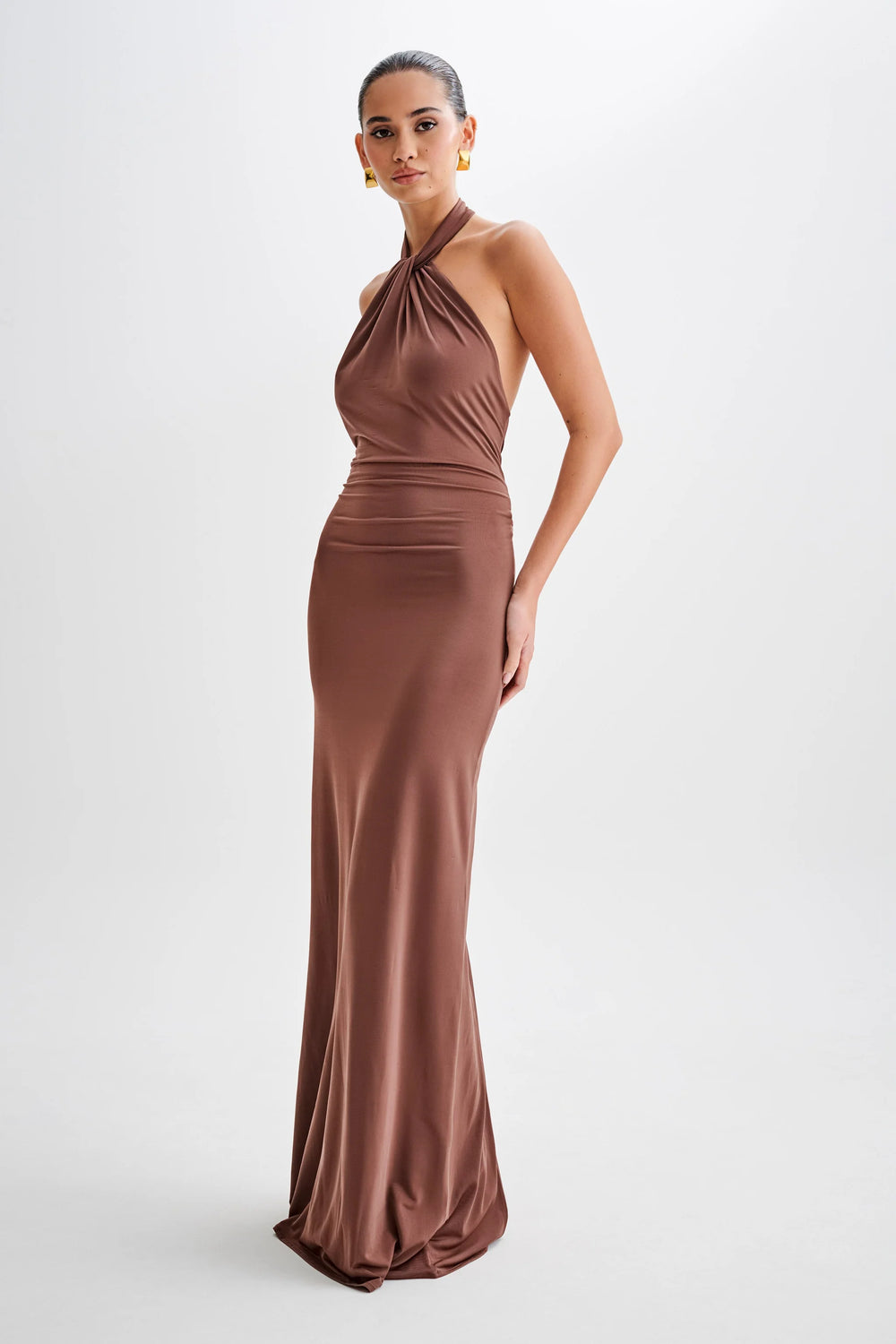 Jianna | Elegantes Neckholder-Kleid