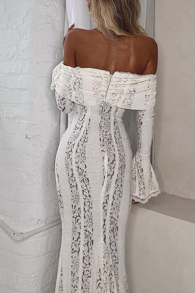Lena | Maxikleid mit Details