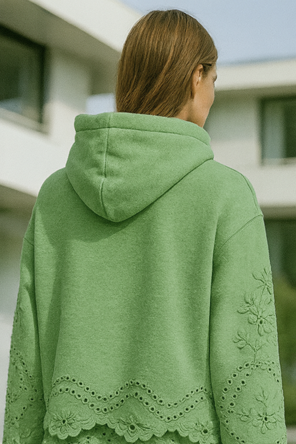 Lucia | Jumper mit Spitzen-Details