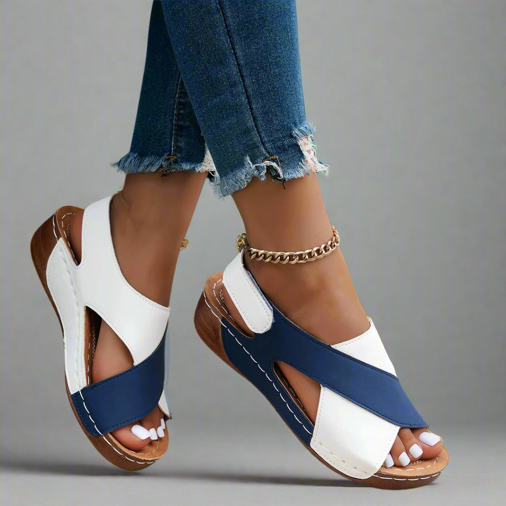 Svea | Handgjorda kilformade sandaler
