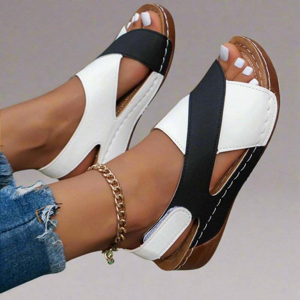 Svea | Handgjorda kilformade sandaler