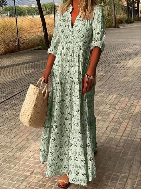 Avrora | Elegantes bodenlanges Kleid