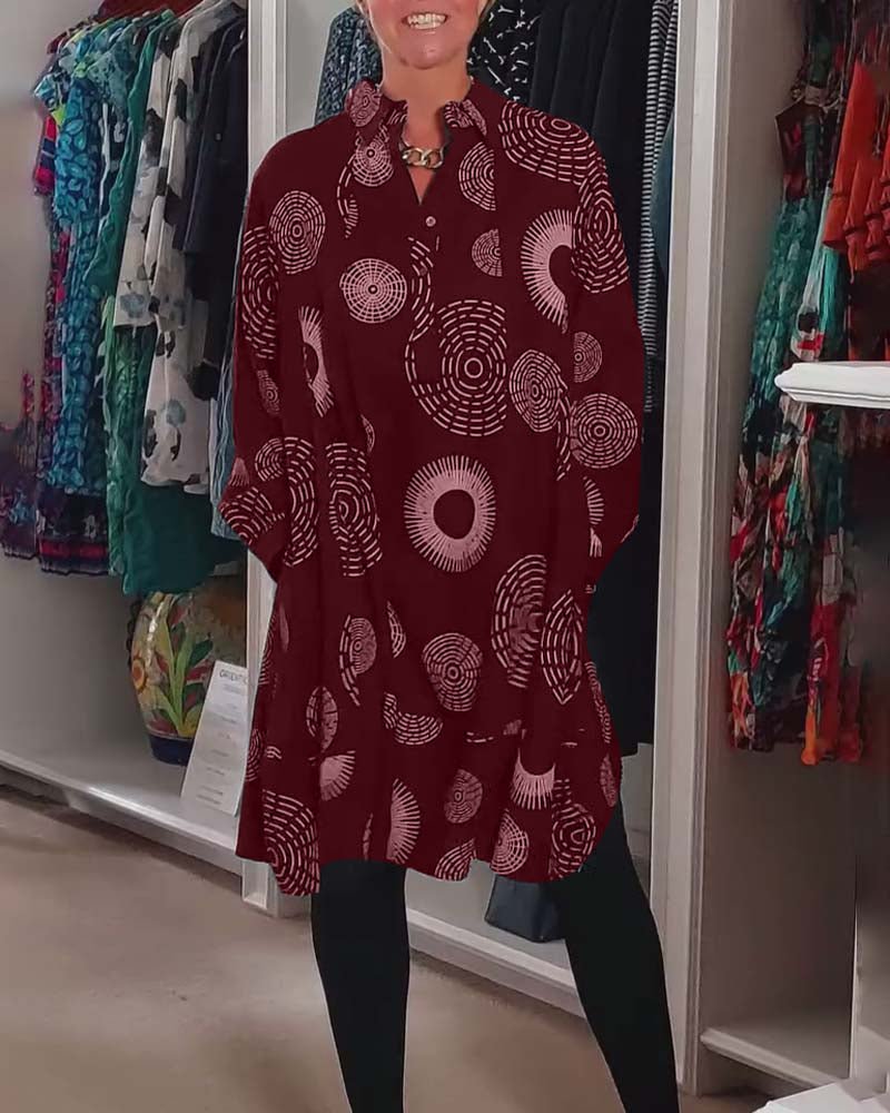 Alvaya | Geo-Chic Wickelkleid