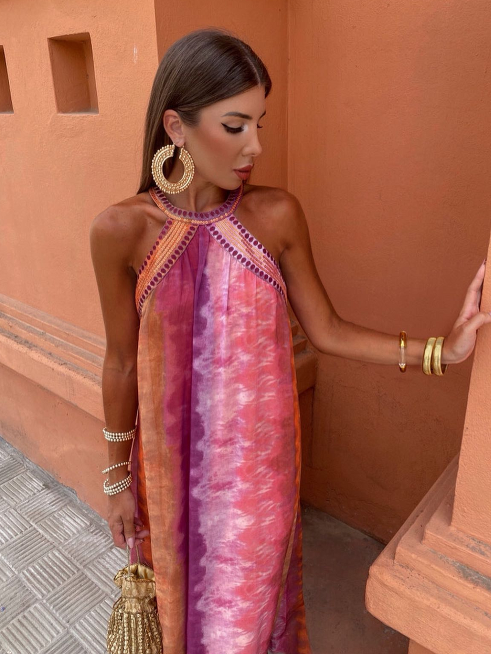 Luciana | Sommerkleid mit Farbverlauf